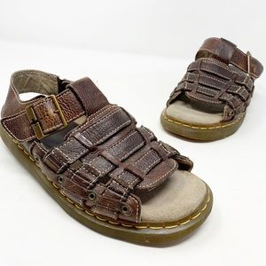 Dr. Martens | Men’s Brown Leather Fisherman Sandal